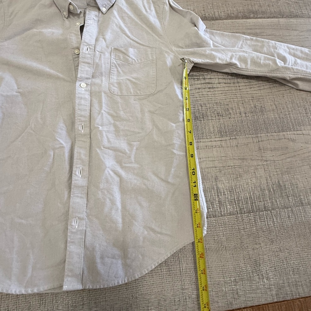 Everlane Uniform Men’s Long Sleeve Button Up Dress Shirt Size Medium - Picture 7 of 15
